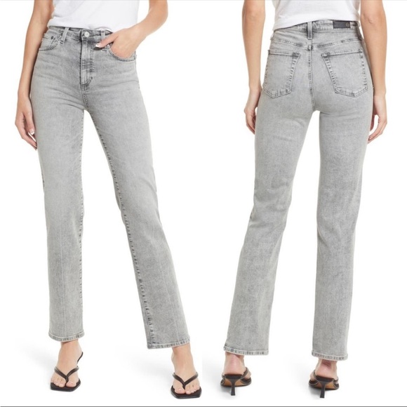 Ag Adriano Goldschmied Denim - AG Alexxis High-Rise Vintage Straight jeans, size 27